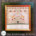 THE SNOWFLOWER DIARIES "Never Alone" Counted Cross Stitch Pattern, Chart, By Maja Matyas Szilagyi from Budapest Hungary, Pattern Only