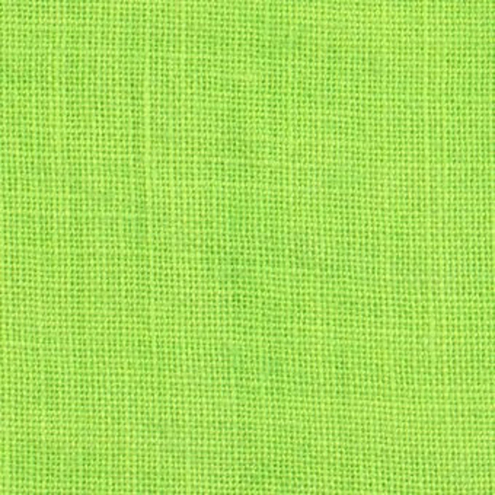 CHARTREUSE GREEN ~ 30 count Linen from Weeks Dye Works ~ 30 ct Cross Stitch Fabric, 100% Linen