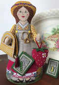 THE NEEDLE'S NOTION "Flossy's Garden" Counted Cross Stitch Pattern, Chart, Pattern Only