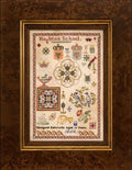 Hands Across The Sea Samplers  "Margaret Entwistle 1854"  English Reproduction Sampler  Counted Cross Stitch Pattern  Pattern Only