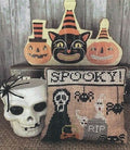 MANI DI DONNA "Spooky" Counted Cross Stitch Pattern, Halloween Parade Series, Chart, Pattern Only