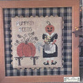 MANI DI DONNA "The Seeds of Lady Pumpkin" Counted Cross Stitch Pattern, Halloween, Chart, Pattern Only