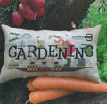 PUNTINI  PUNTINI "When I Think of Gardening " Counted Cross Stitch Pattern, Chart, Pattern Only