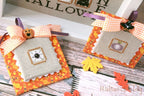 MADAME CHANTILLY "Halloween Cake Pops" Counted Cross Stitch Pattern, Halloween, Witch, Pumpkins, Italy, Pattern Only