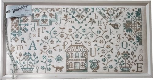 JARDIN PRIVE "Retour Aux Sources (Return To The Source)"  Counted Cross Stitch Pattern  Design by Nathalie Cichon, Chart, Pattern Only