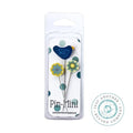 JUST ANOTHER BUTTON Company "Pin-Mini: Sing The Blues (Limited Edition)" Pin Embellishments, Stainless Steel Pins, Assortment 0f 3, jpm518