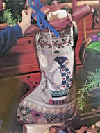 SHEPHERD'S BUSH PRINTWORKS "Christian's Stocking" Cross Stitch Pattern, Christmas, Pattern Only