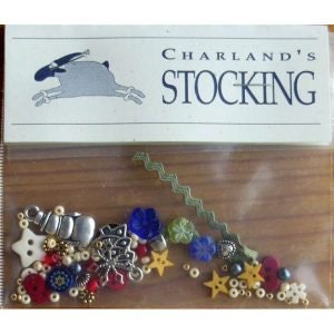SHEPHERD'S BUSH PRINTWORKS "Charland's Stocking" Cross Stitch Pattern, Christmas, Pattern Only