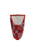 MAISON SAJOU Scissor Case ~ Patchwork Coated Cotton Fabric - Medium - Patchwork Motif in matt coated cotton, Made in France