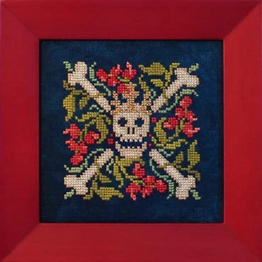 INK CIRCLES "The Queen That Was" Counted Cross Stitch Pattern, Pirate Queen, Chart, Pattern Only