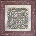 INK CIRCLES "Forest Path" Counted Cross Stitch Pattern, Celtic Design, Deer, Trees, Flowers, Chart, Pattern Only