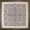 INK CIRCLES "Star of Sumatra" Counted Cross Stitch Pattern, Chart, Antique Motifs from Indonesia, Pattern Only