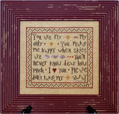 MY SUNSHINE by La D Da, Counted Cross Stitch Pattern, Chart, Pattern Only