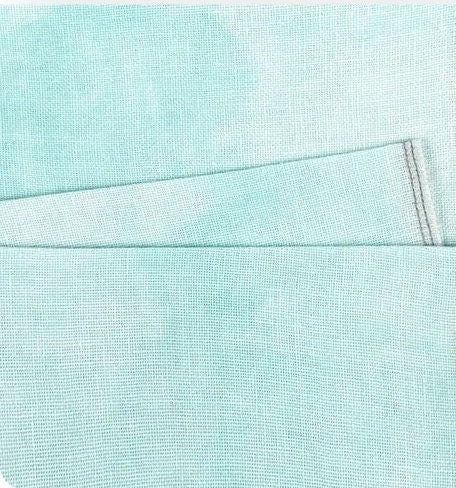 LAGOON ~ 36 ct. Hand-Dyed Edinburgh Linen by Fiber On A Whim  100% Linen  36 count Cross Stitch Fabric  Zweigart Base