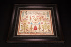 Hands Across The Sea Samplers  "Amanda Malviney Brown 1844"  English Reproduction Sampler  Counted Cross Stitch Pattern  Pattern Only