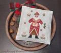 SAMPLERS And PRIMITIVES "Patchwork Santa" Counted Cross Stitch Pattern, Chart, Pattern Only