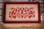 THE SNOWFLOWER DIARIES "Red Scissors" Counted Cross Stitch Pattern, Chart, By Maja Matyas Szilagyi from Budapest Hungary, Pattern Only