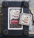 CARRIAGE HOUSE SAMPLINGS "Black Willow Farm" Counted Cross Stitch Pattern, Chart, Sampler, Pattern Only