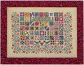 BLUE RIBBON DESIGNS "Quilted Graden"  Counted Cross Stitch Pattern  Chart, Paper Pattern