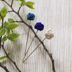 COHANA "Iida Mizuhiki Sewing Pins", Set of 3, Handmade, Made in Japan