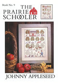 JOHNNY APPLESEED by The Prairie Schooler Counted Cross Stitch Leaflet Pattern, Hoffman Reprint, Chart Book No. 9