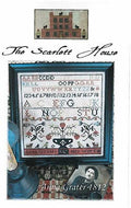 THE SCARLETT HOUSE "Anna Grater 1812" Counted Cross Stitch Pattern, Sampler, Chart, Pattern Only