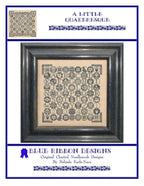 BLUE RIBBON DESIGNS "A Little Quakeresque"  Counted Cross Stitch Pattern, Chart, Pattern Only