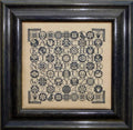 BLUE RIBBON DESIGNS "A Little Quakeresque"  Counted Cross Stitch Pattern, Chart, Pattern Only