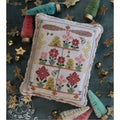 THE BLUE FLOWER "Holiday Card 2022"  Counted Cross Stitch Pattern  Chart, Pattern Only