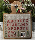 The SCARLETT HOUSE "Christmas Alphabet"  Counted Cross Stitch Pattern  Chart, Christmas, Pattern Only