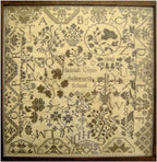 Stitchybox Samplers "Hannah Gilpin 1800" Counted Cross Stitch Pattern, Chart, Reproduction Sampler, Pattern Only