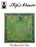 Ship's Manor "The Beautiful Sea" Counted Cross Stitch Pattern, Chart, Sampler, Pattern Only