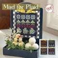 HANDS ON DESIGN "Mad For Plaid", Counted Cross Stitch Pattern, Chart, Pattern Only