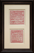 Hands Across the Sea Samplers "The Needlework of Edith Levy" Counted Cross Stitch Pattern, Reproduction Sampler, Printed Booklet