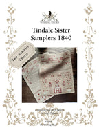 THE WISHING THORN "Tindale Sister Samplers 1840"  Counted Cross Stitch Pattern  Two Samplers, Beautiful!, Pattern Only