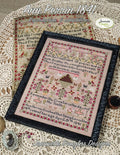 JEANNETTE DOUGLAS DESIGNS "Ann Perrin 1841~ Reproduction and Adaptations" Nashville Market 2023" Counted Cross Stitch, Sampler, Pattern Only