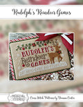 CHERRY HILL STITCHERY "Rudolph's Reindeer Games"  Counted Cross Stitch Pattern  Chart, Christmas, Pattern Only