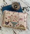 STACY NASH DESIGNS "Spring Basket Pinkeep" Counted Cross Stitch Pattern, Chart, Nashville Market 2023, Pattern Only