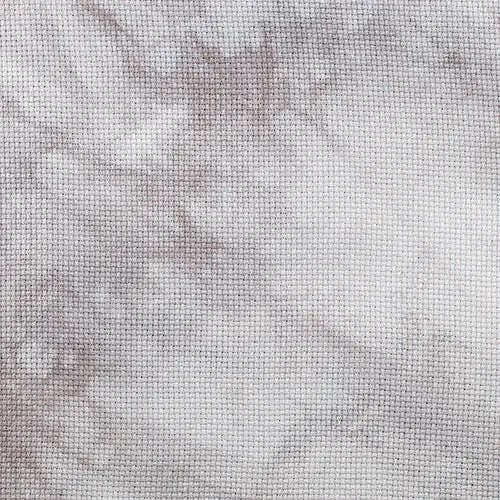 ELEGANT ~ 18 ct. Hand-Dyed Aida by FORTNIGHT FABRICS  100% Cotton  18 count Cross Stitch Fabric  Zweigart Base, Size: 35" x 42" Only