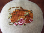 Cosford Rise Stitchery "Harlequin Halloween Pin Drum" PDF/Digital Counted Cross Stitch Pattern  Charts  Patterns Only
