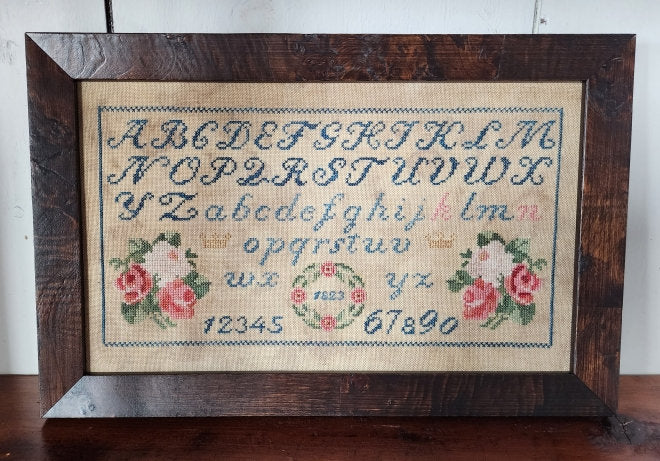 SAMPLERS NOT FORGOTTEN "Double Crown" Counted Cross Stitch Pattern, Chart, Sampler, 2023 Nashville Market Release, Pattern Only