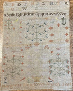 JEANNETTE DOUGLAS DESIGNS "Margreat Meadows 1804", Nashville Market 2023" Counted Cross Stitch Pattern, Reproduction Sampler, Pattern Only