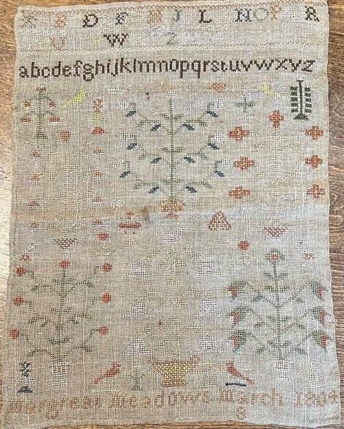 JEANNETTE DOUGLAS DESIGNS "Margreat Meadows 1804", Nashville Market 2023" Counted Cross Stitch Pattern, Reproduction Sampler, Pattern Only