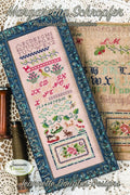 JEANNETTE DOUGLAS DESIGNS "Margaretha Schropfer" Nashville Market 2023" Counted Cross Stitch Pattern, Reproduction Sampler, Pattern Only