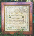 SAMPLERS NOT FORGOTTEN "Mary Griffin 1824" Counted Cross Stitch Pattern, Chart, Sampler, Pattern Only