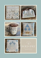 Atelier Soed Idee "Ivlie Godefroid" Counted Cross Stitch Pattern, Chart, 5 Patterns, Reproduction Sampler, Pattern Only