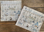 Atelier Soed Idee "Ivlie Godefroid" Counted Cross Stitch Pattern, Chart, 5 Patterns, Reproduction Sampler, Pattern Only