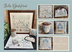 Atelier Soed Idee "Ivlie Godefroid" Counted Cross Stitch Pattern, Chart, 5 Patterns, Reproduction Sampler, Pattern Only