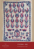 Atelier Soed Idee "LM 1914-1917" Counted Cross Stitch Pattern, Chart, 5 Patterns, Reproduction Sampler, Pattern Only