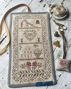 STACY NASH DESIGNS "Bees & Birds Sewing Roll, Biscornu and Fob" Counted Cross Stitch Pattern, Chart, Nashville Market 2023, Pattern Only
